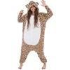 Image de DÃ©guisement Kigurumi LÃ©opard - Adulte M - 38/40