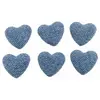 Image de Set de 6 Coeurs Jean 2,6cm à disperser