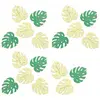 Image de Sachet de 18 Feuilles Tropicales en bois à disperser 3,5cm