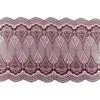 Image de Ruban de table Dentelle motif Persan 18cmx5m, Bordeaux