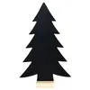 Image de Ardoise Sapin sur socle bois 30,5cm