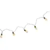 Image de Guirlande 10 petites Ampoules Led allongÃ©es, 3,65m Blanc Chaud