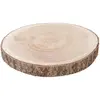 Image de Ultra Grand Rondin en bois 3,5cm naturel plat Ã 35-38cm