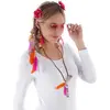 Image de Kit Hippie Luxe 4 piÃ¨ces (lunettes, bandeau, boucles, collier)