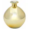 Image de Vase Boule en verre ø12,5 x 14,5 cm, métallisé Or