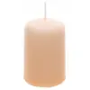 Image de Petite bougie cylindrique 6cm, Pêche