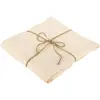 Image de Nappe Tarlatane pliÃ©e IVOIRE 150 x 300 cm