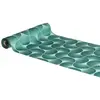 Image de Chemin de table velours Ginkgo, Vert