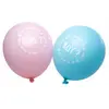 Image de Sachet de 6 Ballons latex bleus et roses Boy or Girl