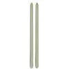 Image de Set de 2 bougies Flambeau 30cm, Vert Sauge