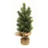 Image de Petit sapin de Noël artificiel réaliste 30cm effet givré, Vert