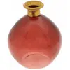 Image de Vase Boule Daisy en verre ø12,5 x 14,5 cm, Bordeaux