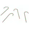 Image de Sachet de 4 Sucres d'Orge dÃ©co en plastique 16cm