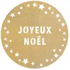 Image de Lot 6 Sets de table Paillettes Premium 34cm JOYEUX NoÃ«l Etoiles, Or