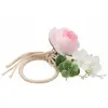 Image de Rond de Serviette Pivoine 5cm Rose