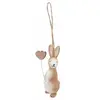 Image de Petit Lapin de PÃ¢ques debout 8cm en rÃ©sine Ã  suspendre