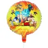 Image de Ballon mylar ROND Ã 43cm Dragon Ball Â®