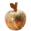 Image de Pomme vintage en bois doré 11cm