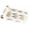 Image de Chemin de table velours Tree Spirit 3m, Or