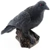 Image de Statue Corbeau noir en polyrÃ©sine 17cm