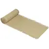 Image de Chemin de table Jute naturel TRESSÃ‰ 3m avec franges