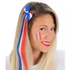 Image de Barrette avec noeud Supporter France