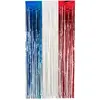 Image de Rideau lamÃ© France Bleu Blanc Rouge brillant 1x2m