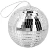 Image de PETITE Boule à facettes 15cm à suspendre, Argent