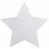 Image de Lot 6 Sets de table Paillettes Premium forme ETOILE 39cm, Blanc