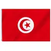 Image de Drapeau Tunisie 90 x 150 cm