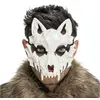 Image de Masque Loup Squelette blanc