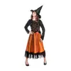 Image de DÃ©guisement SorciÃ¨re Lucinda Orange - Fille