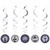 Image de Set de 5 Suspensions swirls 60cm Mercredi Â©, Wednesday Â©