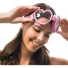 Image de Lunettes Masque forme Coeurs, Rose