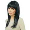 Image de Perruque Rihanna cheveux longs, Noir