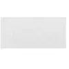 Image de Haomy - Tapis De Bain Kymi Blanc 55 X 110 Cm