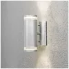 Image de Applique Extérieur Galvanisé Gris Jardin Secret