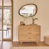 Image de Berah Getah - Commode En Bois Mindi Massif 90 Cm