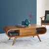 Image de Berah Getah - Table Basse En Mindi Massif 120 Cm