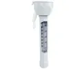 Image de Thermomètre Flottant Blanc Pour Piscine Avec Cordon Linxor