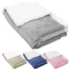 Image de Couverture, Plaid Polaire Pour Enfant 75 X 100 Cm En Flanelle Et Sherpa Ultra Doux - Gris - Monsieur Bébé