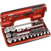 Image de FACOM Coffret cliquet étanche et douilles 1/2" 6 pans métriques - 21 pièces