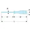 Image de Facom Schraubendreher PROTWIST 6-Kant PZ3