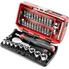 Image de FACOM Jeu de douilles 1/4" 6 pans - métriques