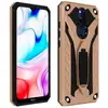 Image de Coque pour Xiaomi Redmi 8 / 8A Bi-matière Antichoc Béquille Fonction Support Rose champagne - Neuf
