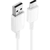 Image de Câble de recharge USB / USB-C original Samsung EP-DG970BWE, 1m de long - Blanc