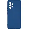 Image de Coque pour Samsung Galaxy A53 5G Silicone Semi-rigide Finition Soft-touch Fine Bleu - Neuf