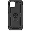 Image de Coque pour Samsung Galaxy A03 Hybride Antichoc Bague de maintien Support Vidéo Noir - Neuf