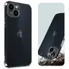 Image de Coque pour iPhone 14 Silicone Gel Souple Coins Renforcés Antichocs Transparent - Neuf