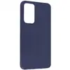 Image de Coque pour Xiaomi 12 Lite Silicone Flexible Finition Mate Anti-traces Bleu nuit - Neuf
